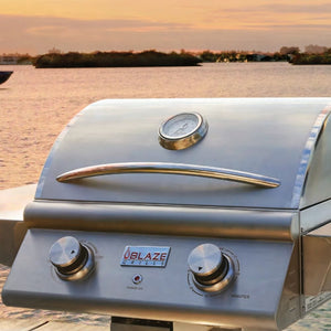 Blaze 48-Inch Built-In/Tabletop Stainless Steel Electric Grill by the lake