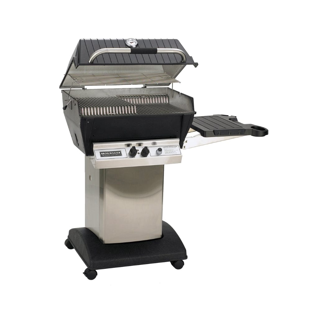 Broilmaster P4XF Premium Free Standing Aluminum Gas Grill Head - front view