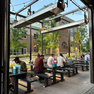 Calcana Heaters Above Customers in Castle Rock CO