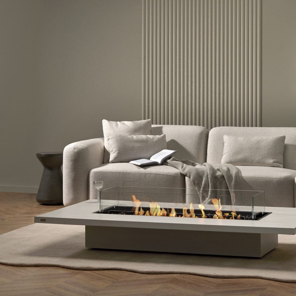 Daiquiri 70 Fire Pit Table in a minimalist living room