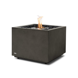 EcoSmart Fire Sidecar 24-Inch Square Fire Pit Table in Natural