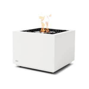 EcoSmart Fire Sidecar 24-Inch Square Fire Pit Table in Bone