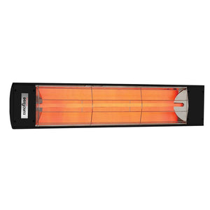 Eurofase 1500w black infrared electric heater