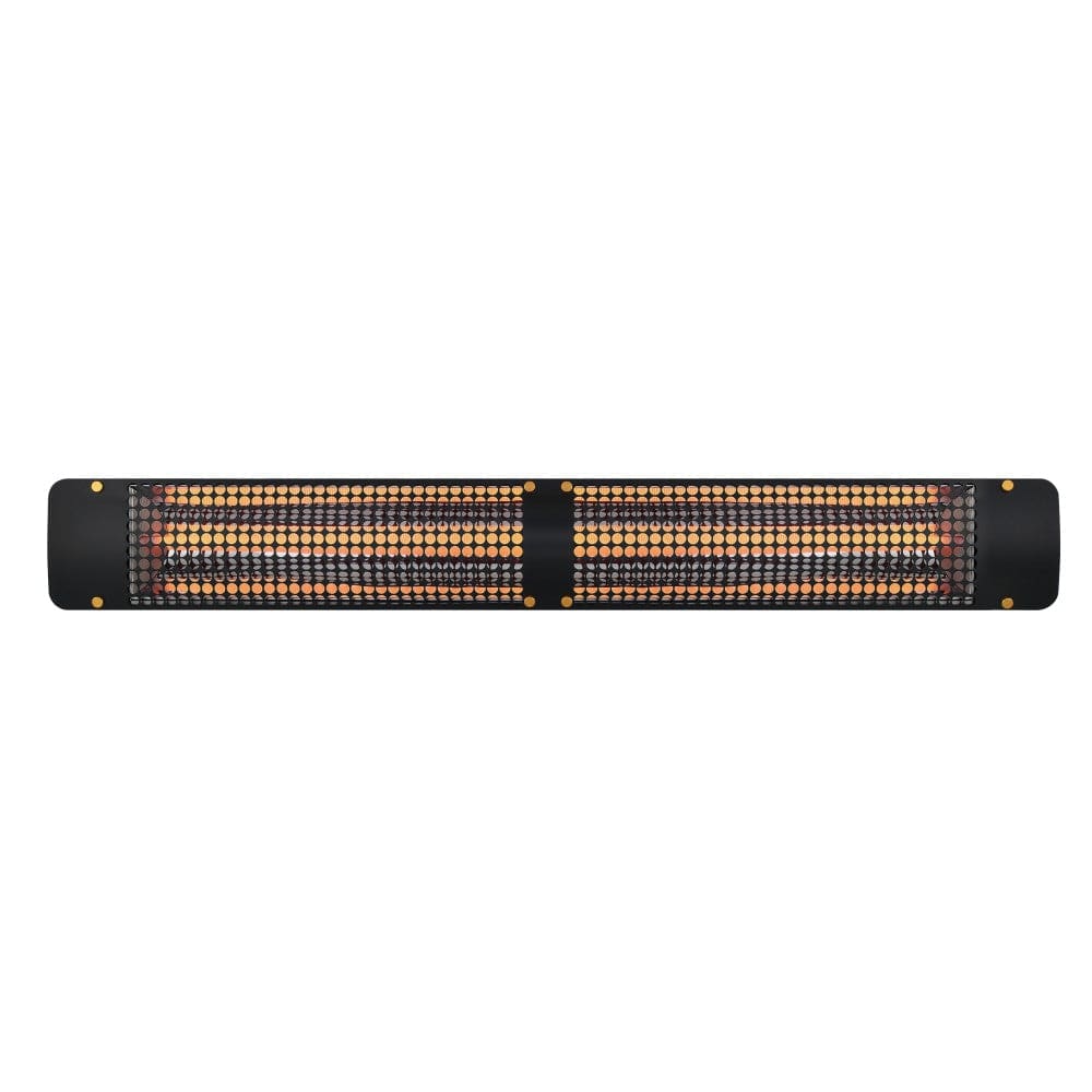 Eurofase 3000W 61-Inch Single Element Electric Heater with Admiral Decor Plate in Black