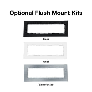 optional flush mount kits - feature detail