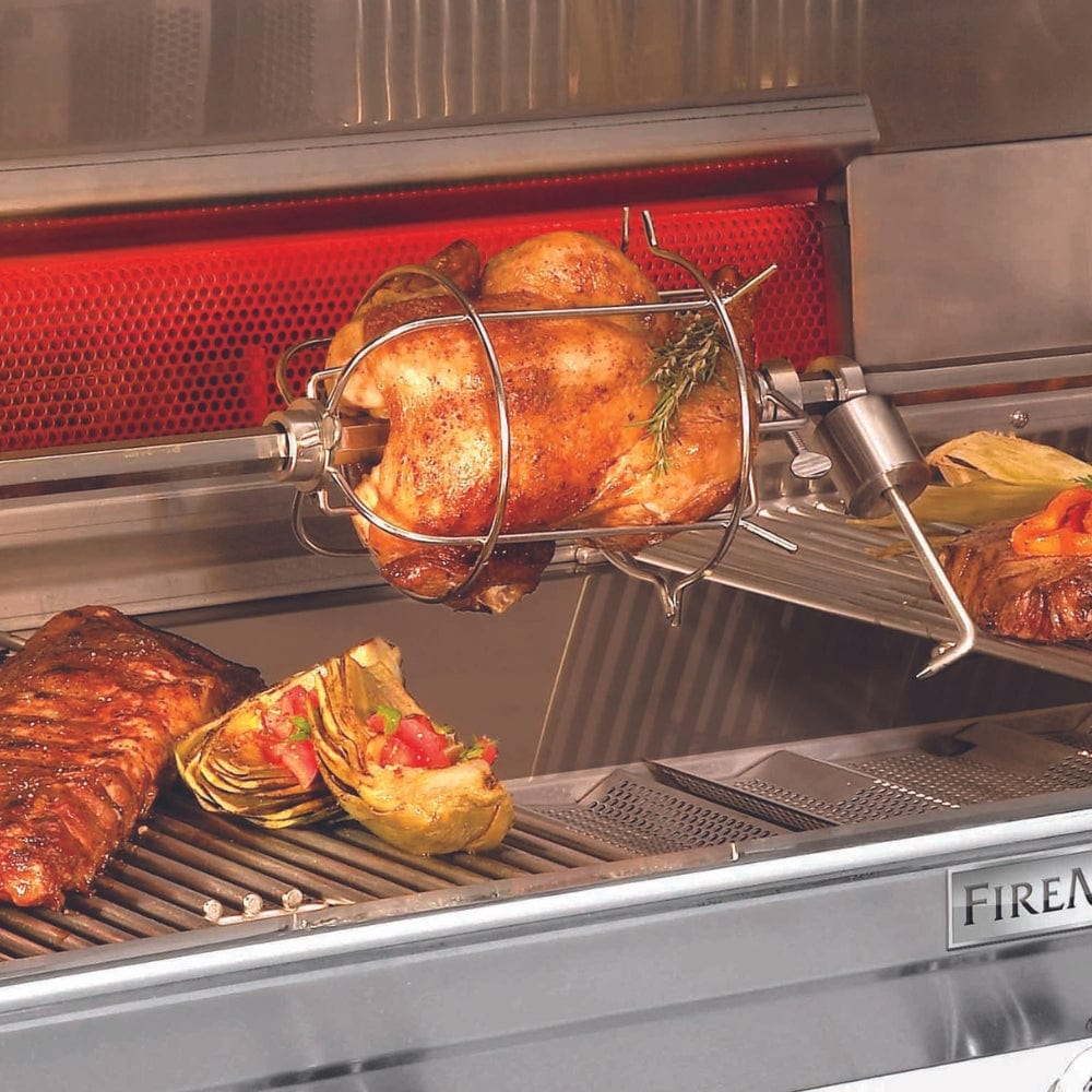 Fire Magic Aurora A830i gas grill infrared backburner - lifestyle view