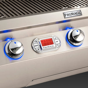 Fire Magic Echelon E1060i Built-In Gas Grill Digital Thermometer with Red Lights