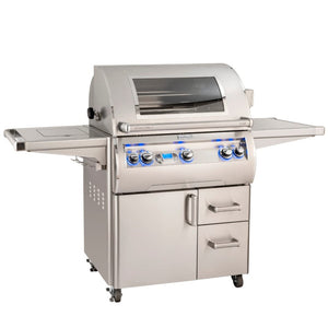 Fire Magic Echelon E660s Portable Gas Grill with Digital Thermometer and Sideburner