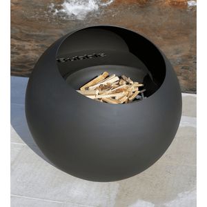 focus bubble wood burning fire pit