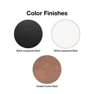 GlammFire Cosmo 48-Inch Round Gas Fire Pit Finishes