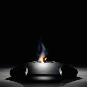 GlammFire Vaudeville Wood Burning Fire Pit in Studio