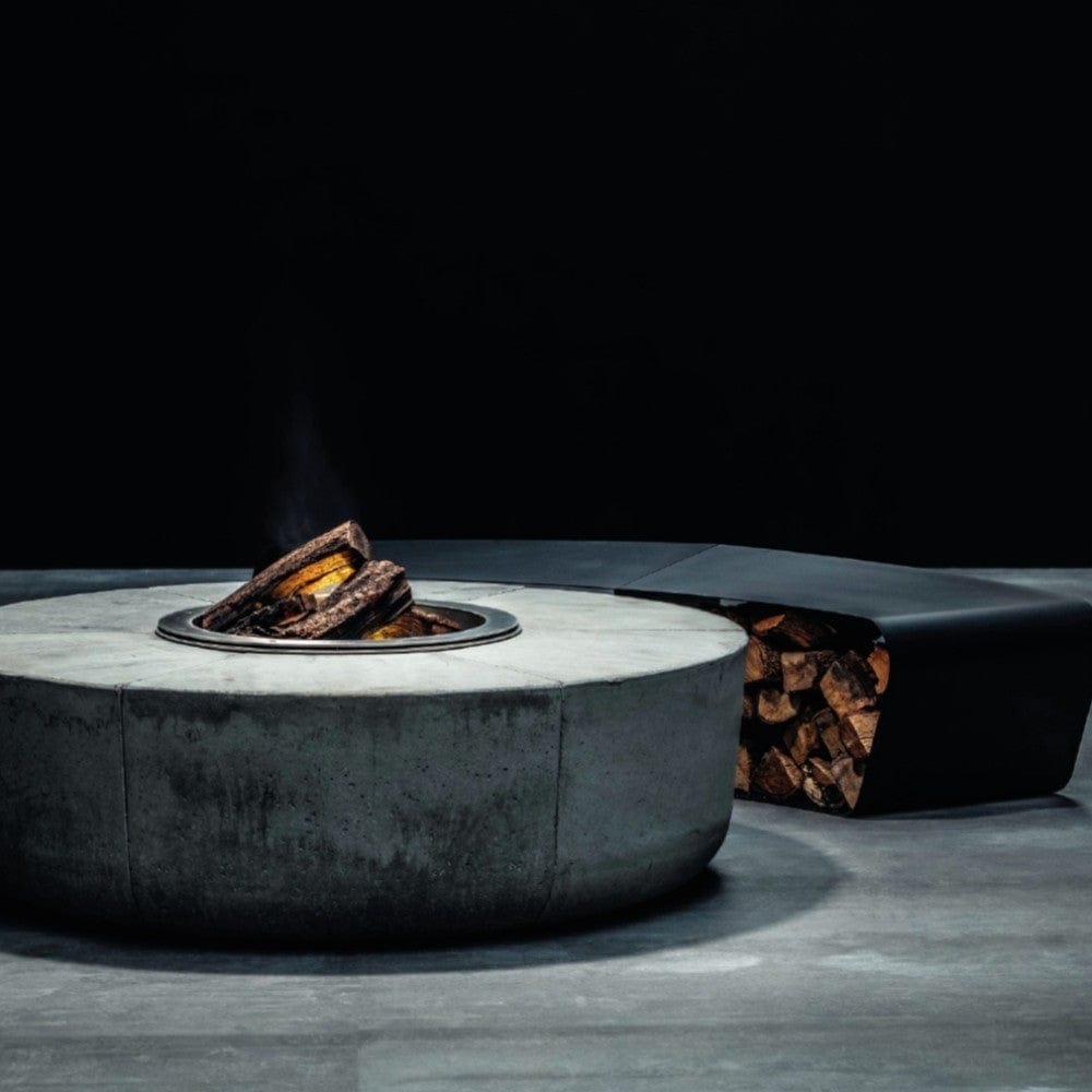 GlammFire Zarzuela Wood Burning Fire Pit in Studio
