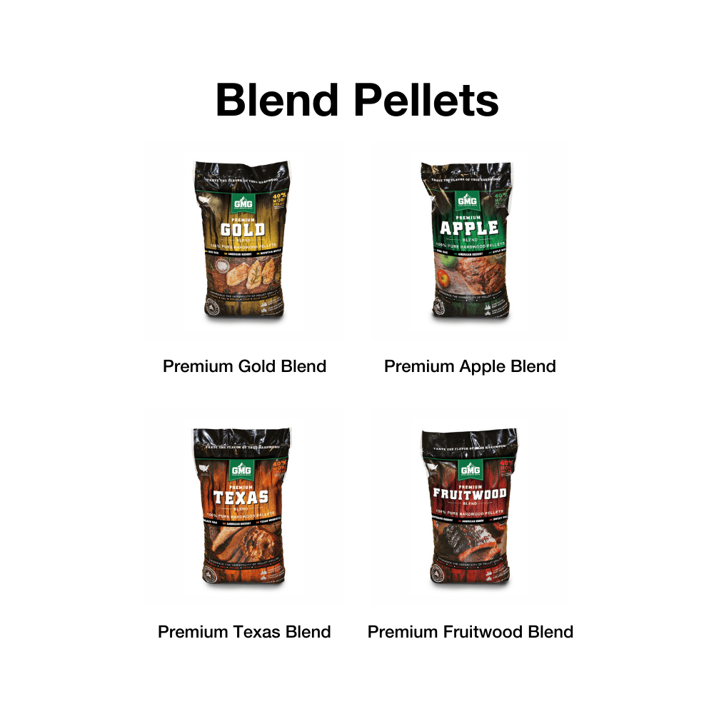 GMG Premium Blend Pellets - feature detail