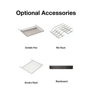 Optional Accessories for Peak Pellet Grill