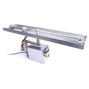 HPC Interlink Gas Fire Pit Insert with On/Off Electronic Ignition