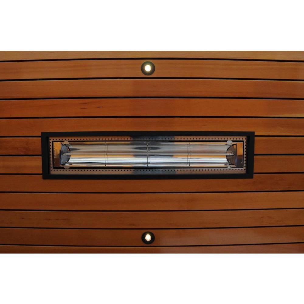Infratech Flush Mount Frame for W or WD Series Heaters black