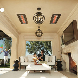 Infratech WD Series Flush Mounted Heaters with Family Playing Ukelele