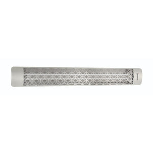 Eurofase 6000W Stainless Steel Infrared Electric Heater with clover decor plate