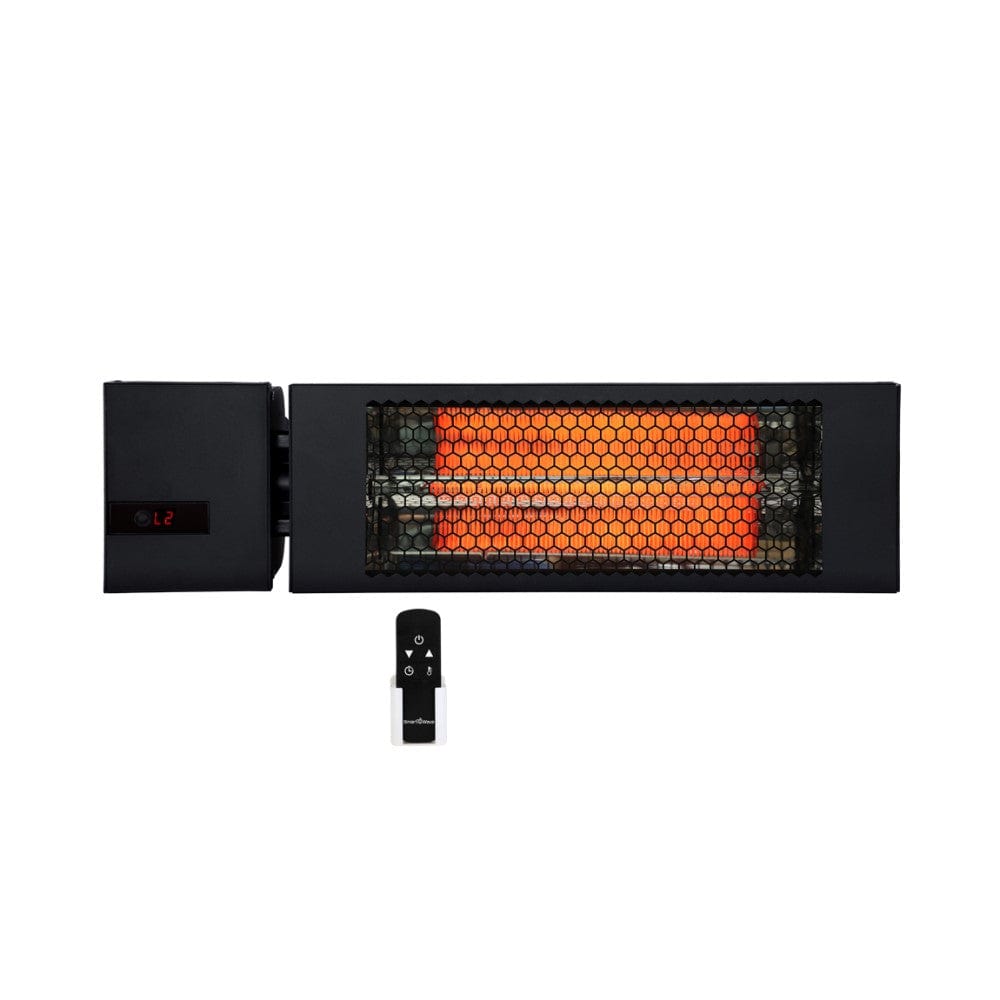 King Electric SmartWave Infrared Radiant Patio Heater with Remote Control - installation view