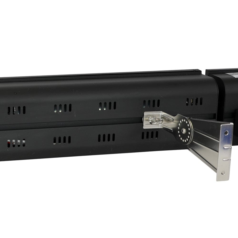 King Electric SmartWave Infrared Radiant Patio Heater with installed bracket - room setting