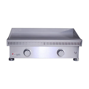 Le Griddle Commercial Series 75 30-Inch 2-Burner Built-In Gas Griddle in 3mm Plate