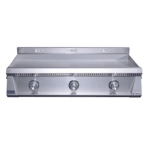 Le Griddle Pro Series 105 41-Inch 3-Burner Built-In Gas Griddle with 3mm Plate