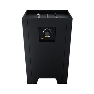 Live Outdoor Firestorm Series I Free Standing Fire Pit in Black