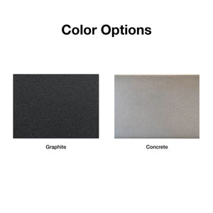 milan fire pit table color options