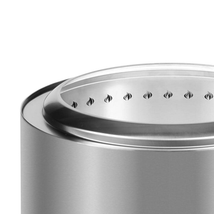 Napoleon Timberwolf 18-Inch Fire Pit Stainless Steel Finish with Built To Last 304 Stainless Steel Material