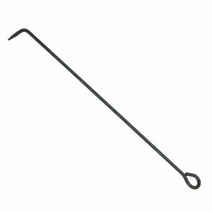 Ohio Flame 34" Fire Poker for Wood Burning Fire Pits in Black