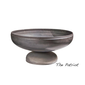 Ohio Flame Patriot Round Steel Fire Pit, Sizes: 24" - 48" Wide