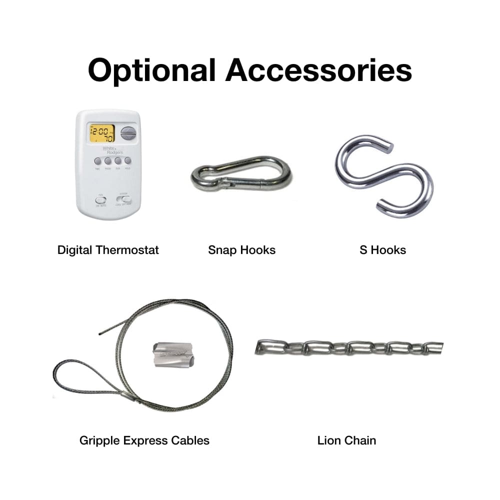 optional accessories - close-up view