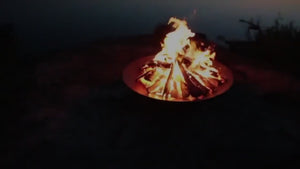 Fire Pit Art Asia Handcrafted Carbon Steel Fire Pit