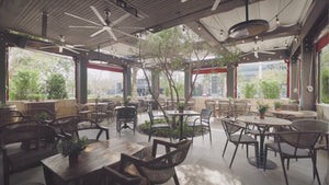 Bromic Eclipse and Platinum Electric Outdoor Heaters