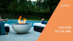 solus hemi gas fire bowl video
