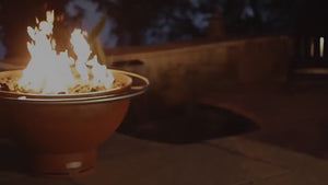 Fire Pit Art Bella Luna Handcrafted Carbon Steel Fire Pit