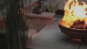 Fire Pit Art Emperor Handcrafted Carbon Steel Fire Pit