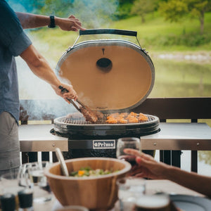 Primo Oval Kamado Grill Lifestyle