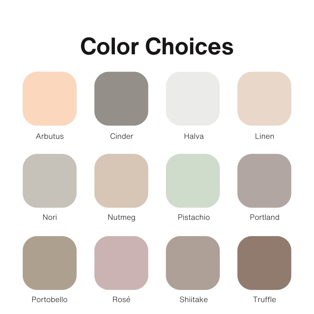 color choices - room setting