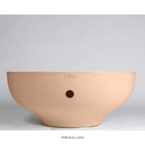 solus luna 42 round fire pit in arbutus color