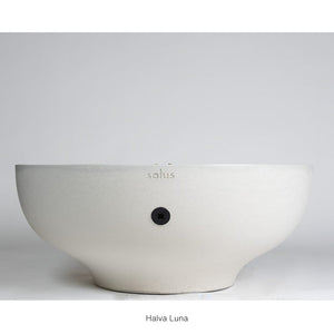 solus luna 42 gas fire pit in halva color