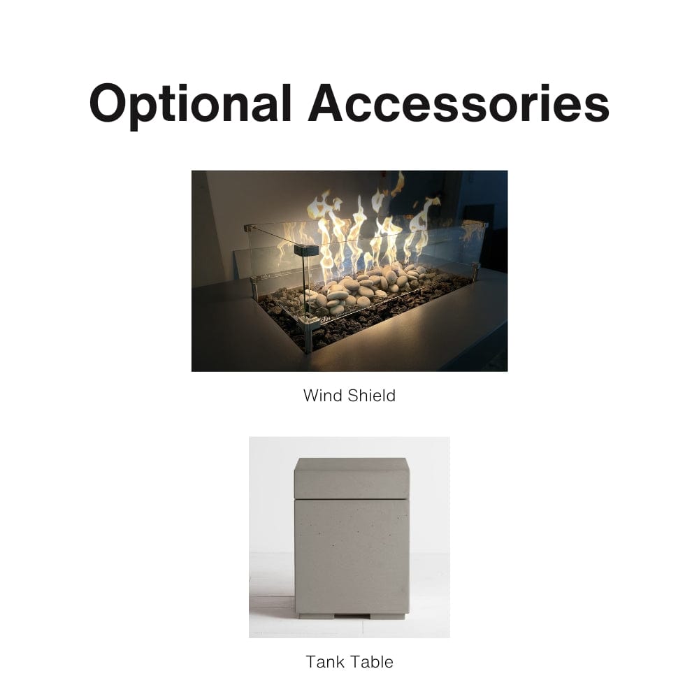 optional accessories - angle view