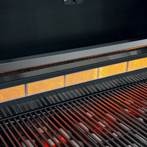 Summerset Sizzler Infrared burner lit