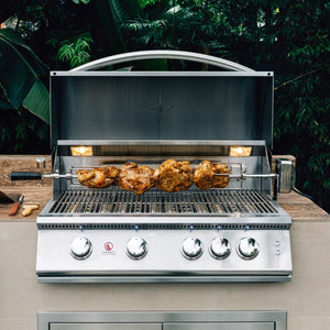 Summerset Sizzler PRO Island Rotisserie Lifestyle