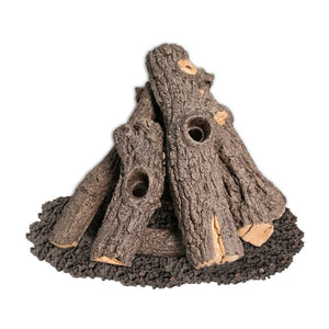 American Fyre Designs Log Set - Prairie Oak