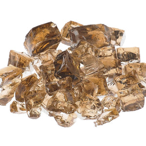 Athena 1/2″ Reflective Fire Glass Terra Copper