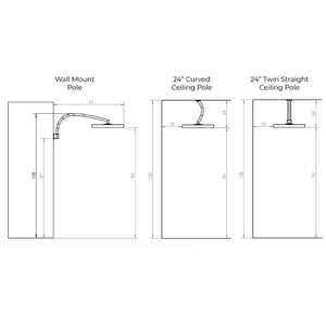 ceiling mounting diagram for bromic eclipse heater