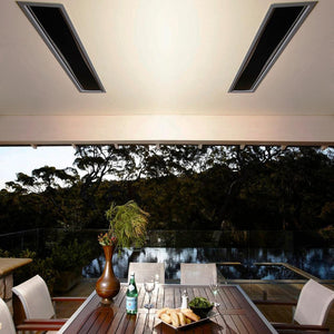 Bromic Platinum Smart-Heat Electric Patio Heaters Flush Mounted