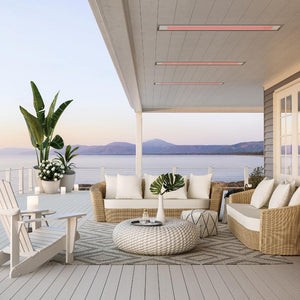 Bromic Platinum Smart-Heat Flush Mounted Heaters in Outdoor Deck