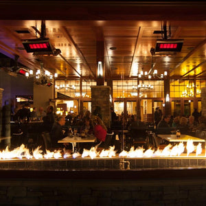 Bromic Platinum Smart-Heat Gas Patio Heaters at the Sheraton